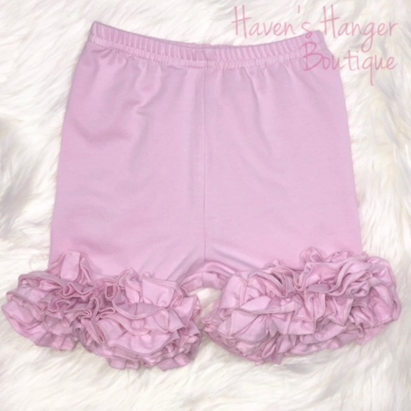 3pc. Black & Pink Unicorn Shorts Set - Picture 4 of 6